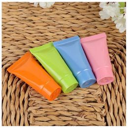 5ml 10ml Soft Refillable Plastic Lotion Squeeze Cosmetic Packaging Cream Screw Lids Bottle Protable Container 0109 Rhfgl