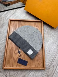 Designer knit beanie hat men and women new autumn winter warm matching