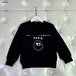 luxury sweater for boy and girl high quality kids sweatshirts Size 100-160 CM White letter logo printing baby pullover Oct15