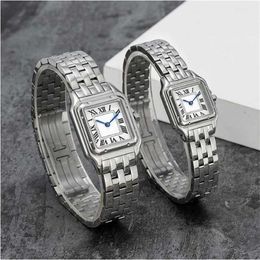 Men/Women Watch are Fashion made of couple quality imported stainless steel quartz ladies elegant noble diamond table 50 Metres waterproof deasiner L