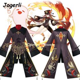 Genshin Impact Hu Tao Cosplay Costumes Roleplaying Clothing Lolita Style Game Character Outfit High Quality Anime Wig