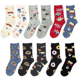 Cartoon Creative Socks Women's Socks Unisex Socks Fashion Brand Cotton Socks