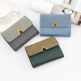 Wallets Women Purse PU Card Holder Long Ladies Clutch Girl Money Bag Fashion Short Coin Simplicity Wallet Multi Slot Hasp