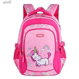 Backpacks pink School backpack for children schoolbag cute anime backpack kids school bags for teenage girls mochila escolar infantilL231016