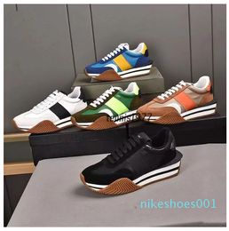 Designer European TOMford shoes men women shoes casual shoes Real cowhide material Autumn Sole Dad Shoes Platform high quality