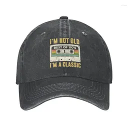 Ball Caps Classic Cotton I Am Not Old Of 1975 M A Baseball Cap For Men Women Breathable 48th Birthday Gift Hat Performance