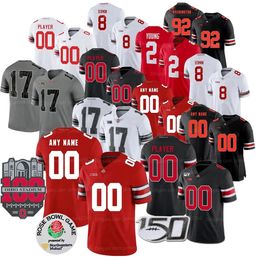 2023 OSU Ohio State Buckeyes Football Jersey College Marvin Harrison Jr. Sonny Styles Emeka Egbuka Tuimoloau Sawyer Henderson George Kyle McCord Fields Tate Stover