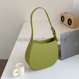 Shoulder Bags Thai shoulder bag female commuting handbag fashionable and high-end PU underarm bag femalestylishhandbagsstore