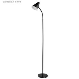 Floor Lamps 59"LED Floor Lamp 12708 1-Light Matte Black Mesh Shade Bedroom Reading Deco Dining Room Light Q231016