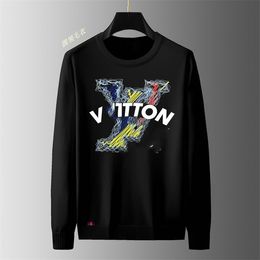 Men's designer Spring Women's sweater Long sleeve jumper Crewneck cartoon knit high-end jacquard knit sweater coat top M-4X N91