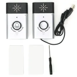 Doorbells 2.4GHz Mini Portable Dual Way Voice Intercom Wireless Doorbell Interphone System
