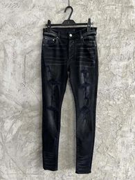 Men's Jeans 0398 Fashion 2023 Runway Luxury European Design Party Style Clothing