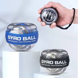 Power Wrists Wrist Trainer Gyro Scope Wrist Powerball Motion Exercise Led Reinforced Portable Fitness Equipment Body Building 231012