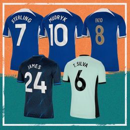 Chelsea sportswear JAMES CUCURELLA ENZO Soccer Jerseys FOFANA MUDRYK STERLING T. SILVA Shirt N.JACKSON CHILWELL BROJA NKUNKU GALLAGHER MADUEKE Football Uniform