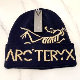 Arctery Beanie Arctery Hat Cap GROTTO TOQUE Knitted Hat Cashmere Hat Designer Hat Women's Men's Beanie Faashionable Knitted Hat Bird Logo Big-head Cap 572