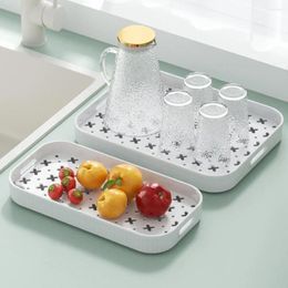 Hooks Drain Tray Splashproof Easy To Clean 2 Tier Dish Durable Non Slip Serving For Home Kitchen