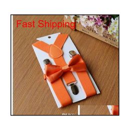 Bow Ties Fashion Adjustable And Elasticated Kids Suspenders With Bowtie Set Matching Ties Outfits For qylZVJ nana shop283P