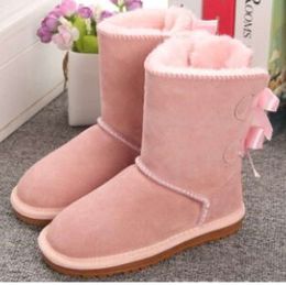 2024 New Boots Kids Boots Australia Snow Boot Designer Children Shoes Winter Classic Ultra Mini Boot Botton Baby Boys Girls Ankle Booties Kid Fur Suede136