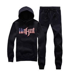 New Unkut Design Fashion Mens Hoodies Male Casual Sportswear Man Outdoor Sports Outerwear Tracksuit Sweatshirt sweat suit262C