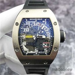 Designer Bag Tourbillon Swiss Quartz Watch Sport Carbon TPT RichareMill Band Diamond Set y Mens Wristwatches Made Sports Mechanical Watches U3CS with Logo