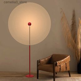 Floor Lamps Modern Floor Lamp Fishing Classic Metal Nordic Industrial Mid Century Designer Standing Lamp Art Lampe Sur Pied Bedrooms Decor Q231016