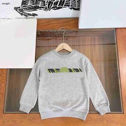 brand sweater for boy and girl Two color style kids hoodie Size 100-160 CM Face pattern printing baby pullover Oct15