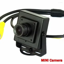 Analog CCTV Security Camera 3.6MM Lens Mini Metal Body Aerial Pography
