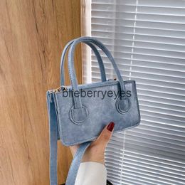 Cross Body Bag Women's Bag Minimalist Mini Bag 2023 New Western Bag Handheld Skew Bag Tideblieberryeyes