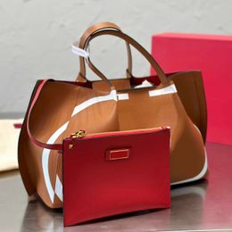 Large Capacity Designer Tote Bag Letter Womens Designer Bag Luxury Totes High Quality Leather Design Handbag With Wallet 230615