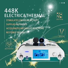 Portable Slim Equipment Body Care Ret Cet RF 448KHz Diatherapy Shaping Machine RET CET Tecar Therapy Face Lift Pain Relief