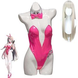 Cosplay Game Nikkethe Goddess Of Victory Viper Cosplay Costume Wig Anime Sexy Woman Bunny Girl Uniform Pink Jumpsuit Hallowen Suit