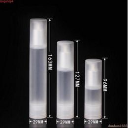 Wholesale 15ml 30ml 50ml airless bottle frosted/matte vacuum pump lotion with PP material#253goods Xmuns Leovb