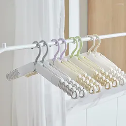 Hangers Folding Clothes Hanger Anti-slip Windproof Strong Load Bearing Multifunction Portable Coat Pants Towel Clothing Drying Rack
