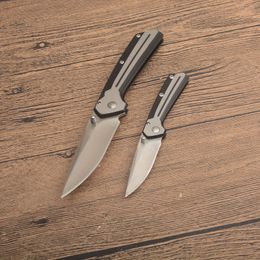 High Quality 2Pcs/Set Pocket Folding Knife 8Cr13Mov Satin Blade Aluminum Alloy Handle Outdoor Camping Hiking EDC Survival Tactical Knives