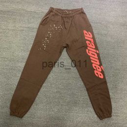 Mens Pants Sp5der 555555 Young Thug Sweatpants Hoodies Set Man Women Trousers Mens Sweat Pants Running Joggers Overalls Mens Streetwear Sportswear Pant Casual Carg