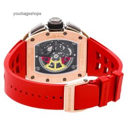 Tactical Pilot Watch Mechanical Automatic RM Wrist Watch RM011 Chronograph Auto Gold Mens Strap Watch RM011 AJ RG 8FY1