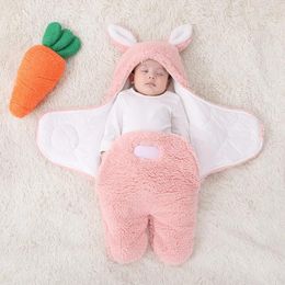 Blankets Children Sleeping Bag Born Swaddle Wrap Winter Thickened Baby Cartoon Sleepsacks Sleep Gown Infant Accessories For 0-12M
