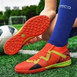 Dress Shoes Quality Football Boots C.Ronaldo Durable Soccer Shoes Cleats Lightweight Comfortable Futsal Sneakers Wholesale Chuteira Society 231016