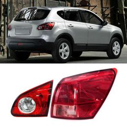 Car Tail Lights Car Inside Rear Tail Light Signal Brake Lamp Without Bulb For Nissan Qashqai 2007 2008 2009 2010 Outside Taillight Q231017