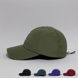 Ball Caps 2023 Outdoor Fast Dry Hunting Travel Baseball Hats Men's Women's Mens Trucker Drawstring Hat Cappellino Uomo Bone Snapback