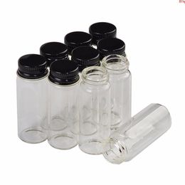 22*60*14mm 14ml Glass Bottles Aluminium Screw Cap Transparent Empty Jars Gift Wishing Liquid 100pcsgood qty Qvhtf