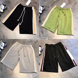 Designer Shorts High Street Short Pants Reflective Webbing Men Women Summer Sports Sweatpants Oversized Athleisure Hip Hop Streetw3016