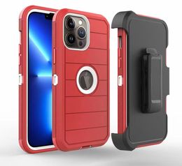 3 in 1 Defender Shockproof Phone Cases for Samsung Galaxy A05 A05s A15 A25 5G A23 A13 A04s A03s S22 Plus S21 Combo Holster Rugged Kickstand Cover with Belt Clip