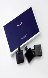 Classic top sell Blue perfume 3piece set for men 30ml per bottle edt cologne with long lasting time good smell edp high fragrance5992665