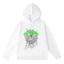 men hoodies designer clothing women popular Hoodie Christmas Present Hoodie Foam Print Spider Web Cotton Autumn Winter warm windproof High Street hoodie S-3XL