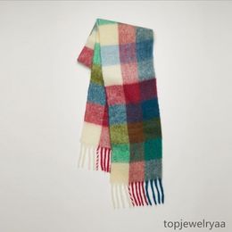 Cashmere designer scarf Soft wool scarf shawl Warm plaid sofa horse wool knit blanket 240*35
