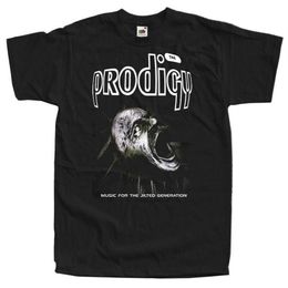 Men's T-Shirts The Prodigy Music For Jilted Generation Black T Shirt Sizes S-3Xl Cotton Mens Tops Cool O Neck T-Shirt Top Tee237x