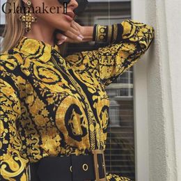 Fashion-Sexy paisley vintage print gold dress Women holiday beach casual dress Summer elegant short party club large size241p
