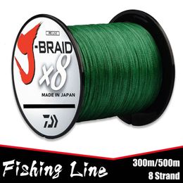 Braid Line 8 Strand 300m 500m Japan Super Strong PE Braided Fishing Line Multifilament Braid Thread 8 Braid 18LB 22lb 35lb 87LBS 231017