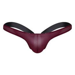 Men Briefs Porno Underwear Open Back Sexy Lingerie Stretchy Jockstrap G-string Mesh See-through Thong Panties Bikini Underpants Me293G